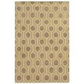 Espectaculo Maddox 5650 Hand Knotted Wool Rectangle Rug, Beige - 53 ft. 6 in. x 5 ft. 6 in. ES1894748